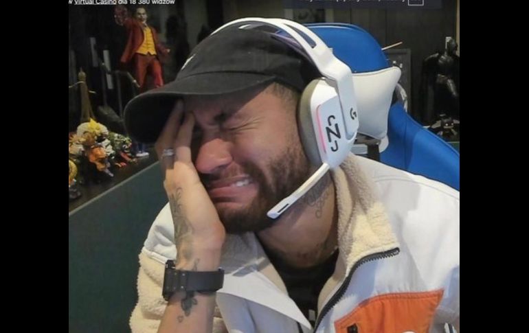 Neymar muestra su tristeza tras perder una millonada en el póker