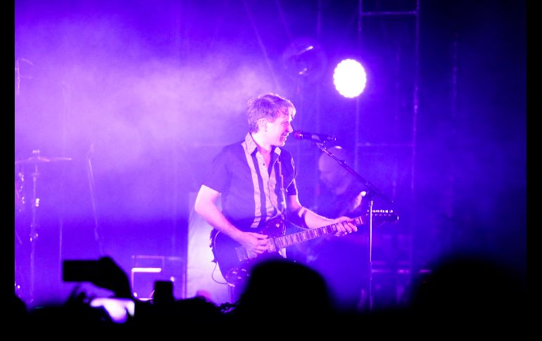 La banda británica de indie rock, Franz Ferdinand, se presentó con gran éxito en el Guanamor Teatro Studio la noche del miércoles, donde convocó a dos mil 600 personas. EL INFORMADOR / A. Navarro