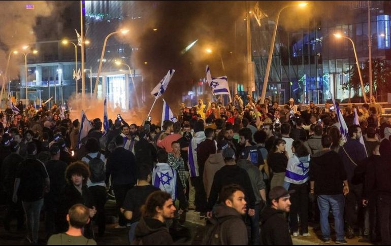 Cientos de miles de israelíes han protestado contra la reforma judicial en los últimos meses. REUTERS