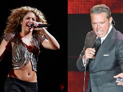 Shakira y Luis Miguel. SUN/ARCHIVO