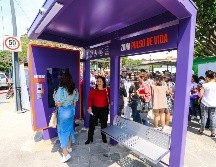 El Ayuntamiento de Guadalajara instaló una zona Pulso de Vida en San Juan de Dios, ubicada afuera del mercado en el lado de Calzada Independencia. EL INFORMADOR/ ARTURO NAVARRO