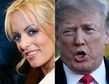A Trump le acusan de haber pagado 130 mil dólares a Stormy Daniels. AFP