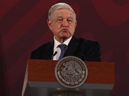 El Presidente López Obrador dice sobre Guadalupe Taddei que se trata de una mujer experimentada, con experiencia electoral de 28 años. SUN / C. Mejía