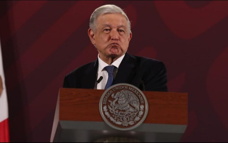 El Presidente López Obrador dice sobre Guadalupe Taddei que se trata de una mujer experimentada, con experiencia electoral de 28 años. SUN / C. Mejía