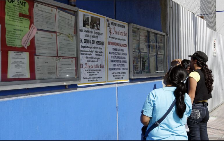 Entre los sectores donde se perdió la mayor cantidad de empleos destaca el relacionado con el sector agropecuario, con la eliminación de casi 810 mil plazas. EL INFORMADOR/ARCHIVO
