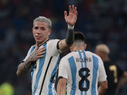Enzo Fernández lidera la lista de los jugadores no europeos más valorizados de la temporada. EFE
