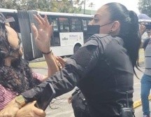 La manifestación de familiares de desaparecidos se realizó la tarde de este viernes sobre la Calzada Independencia. ESPECIAL