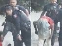 En un video difundido en redes sociales se ve a dos policías de Guadalajara golpeando a una persona en situación de calle. ESPECIAL