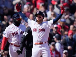 Álex Verdugo, uno de los 15 mexicanos en las Grandes Ligas en esta temporada. AP/C. Krupa