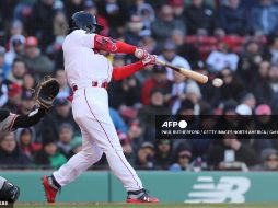 Algunos de los juegos de beisbol de las Grandes Ligas podrán ser vistos en vivo en televisión restringida en México. AFP / P. Rutherford