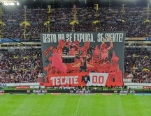 El Estadio Jalisco se mostró mas rojinegro que nunca. EL INFORMADOR/D. REOS