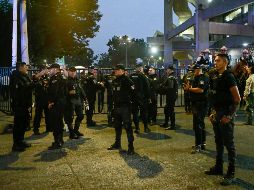 Los policías de Guadalajara fueron apoyados por colegas zapopanos y estatales, además de la Policía Vial y la Guardia Nacional. EL INFORMADOR/C. Zepeda