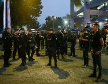 Los policías de Guadalajara fueron apoyados por colegas zapopanos y estatales, además de la Policía Vial y la Guardia Nacional. EL INFORMADOR/C. Zepeda