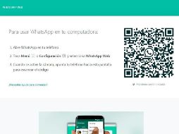 WhatsApp Web resulta una herramienta muy útil. ESPECIAL