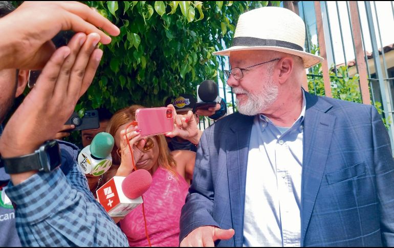 Trinidad Padilla, hermano de Raúl, dio los pormenores del caso. EL INFORMADOR/ C. Zepeda