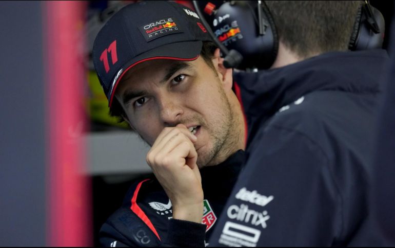 SERGIO PÉREZ. El piloto ya se prepara para el Gran Premio de México 2023, que se realizará del 27 al 29 de octubre. AFP
