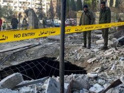 Los  misiles israelíes impactaron el área del aeropuerto internacional de Damasco. ESPECIAL