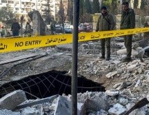 Los  misiles israelíes impactaron el área del aeropuerto internacional de Damasco. ESPECIAL