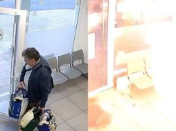 Justo después de salir explota una máquina secadora. ESPECIAL