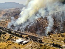 Dos combatientes forestales de la Semadet han resultado lesionados, fueron trasladados vía aérea a un hospital. TWITTER/ @UMPCyBZ