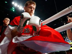 Saúl “Canelo” Álvarez y John Ryder pelean el próximo 6 de mayo en el Estadio Akron. AFP / ARCHIVO