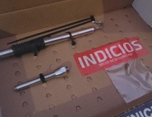 Policías localizaron un arma hechiza aparentemente calibre .22 y un cartucho útil. ESPECIAL