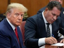 Melania no quiere saber del caso de Stormy Daniels. AP/ARCHIVO