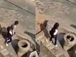 La niña actuó de este modo imitando una serie de televisión. ESPECIAL