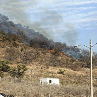 Extinguen incendio en el Cerro del Tepopote; se quemaron 90 hectáreas
