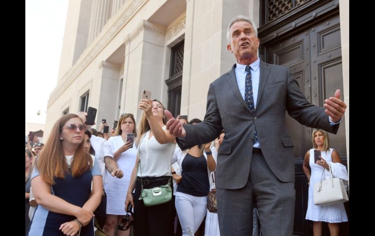 El sobrino de JFK se postuló para las primarias del Partido Demócrata. EFE