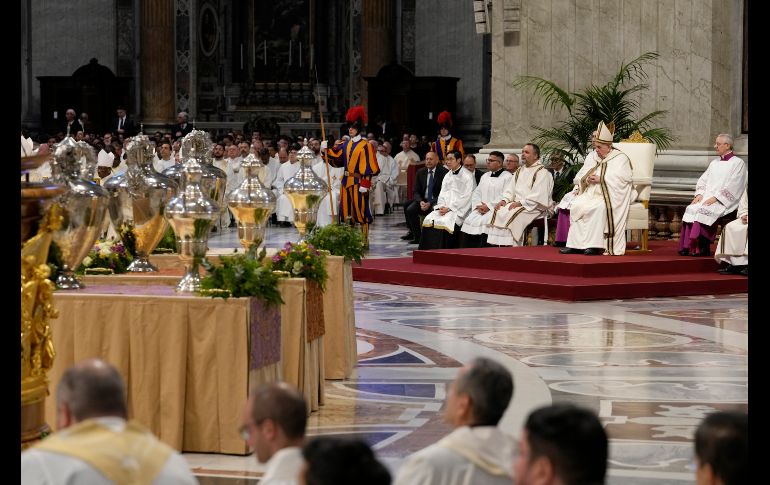 En la homilía en la que el Pontífice tradicionalmente da consejos a los sacerdotes, el Papa los instó a 