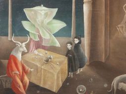 Two Children Are Threatened by a Nightingale, de Leonora Carrington ESPECIAL/Gobierno de México