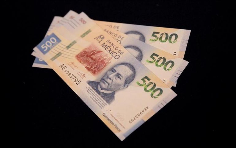 Temores de una posible recesión en Estados Unidos afectaron al peso mexicano. EFE/ARCHIVO