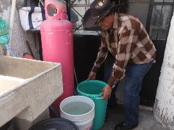 En la colonia La Federacha tienen desde el lunes sin el servicio de agua. EL INFROMADOR/ CARLOS ZEPEDA