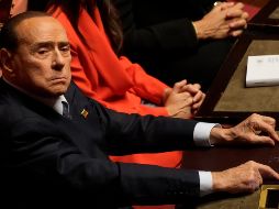 Berlusconi, de 86 años, fue ingresado el pasado miércoles y este jueves se emitió el primer parte médico en el que se confirmó que padece 