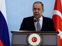 Serguéi Lavrov visitó Turquía, donde conversó sobre la guerra en Ucrania y el acuerdo sobre exportación de cereales. AP/B. Ozbilici