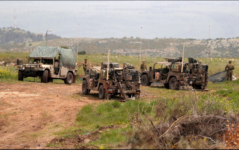 La más reciente escalada de la tensión comenzó el miércoles y se extendió con ataques cada vez más violentos. EFE/A. Safadi