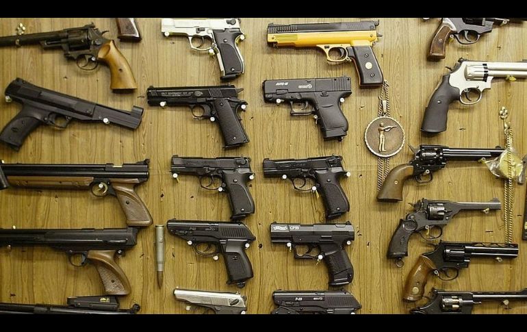 En México, había en circulación 9 mil 209 armas en el 2015 y subió a 19 mil 367 para 2021. AP/ ARCHIVO