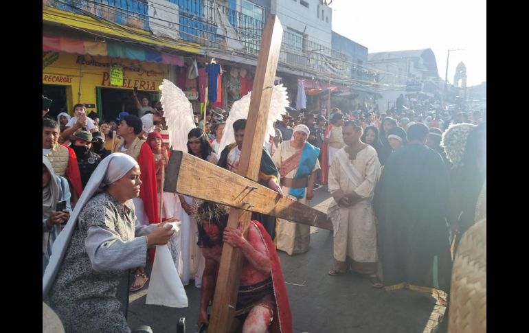 El Viernes Santo conmemora la Pasión y Muerte de Jesús en la cruz, en cuestión teológica es la intersección por la salvación universal. EL INFORMADOR / E. Gomez