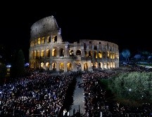 En la procesión de este año acudieron unas 20 mil personas. EFE/F. Frustaci