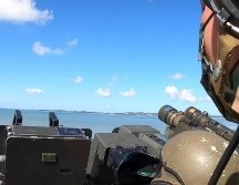 Según la televisión, buques destructores, naves rápidas lanzamisiles, cazas y aviones cisterna serán desplegados durante las maniobras. AFP / ARCHIVO