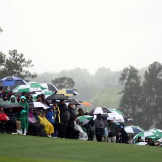 Suspenden tercera ronda de Augusta hoy sábado por inclemencias del clima