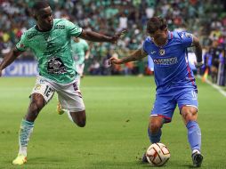 León y Cruz Azul quedaron a deber en su partido. EFE/Luis Ramírez