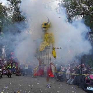 Tradicional quema de Judas regresa tras la pandemia