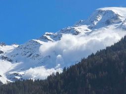 El alud de nieve se produjo en el glaciar Armancette en Contamines-Montjoie, en la región de Alta Saboya. AP/Contamines Montjoie