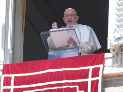 Al final de la oración, el Pontífice recordó el 25 aniversario del Acuerdo del Viernes Santo. AP/G. Borgia