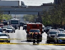El suceso ocurrió en un edificio en la calle East Main Street donde está el banco Old National Bank, no muy lejos del estadio Louisville Slugger Field y el parque Waterfront Park. AP / T. D. Easley