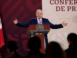 López Obrador envió la semana pasada la carta a Xi Jinping para pedirle ayuda contra el tráfico de fentanilo. EFE / J. Méndez