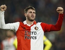 Santiago Giménez se ha convertido en todo un referente del Feyenoord. EFE/Archivo