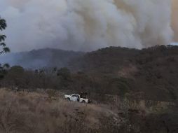 El incendio en La Primavera inició ayer y fue extinguido esta tarde. ESPECIAL